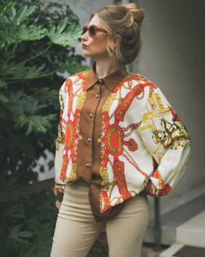 Camisa Estampada Vintage
