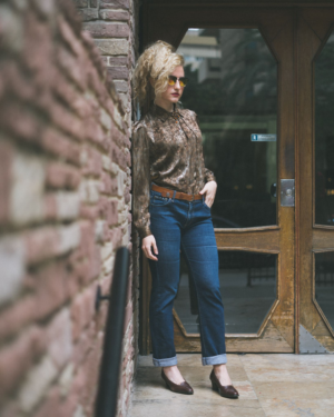 Denim Oscuro Burberry Vintage
